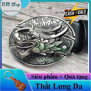 Thắt Lưng Da Nam - TL14 -Thắt Lưng lính thủy đánh bộ,Thép Không Gỉ,ấn tượng, cực kỳ mạnh mẽ-quà tặng hấp dẫn-có ảnh thật