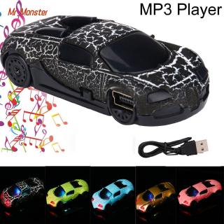 🎈mr.monster🎈portable super cute car usb mini mp3 player support 32gb micro sd tf card