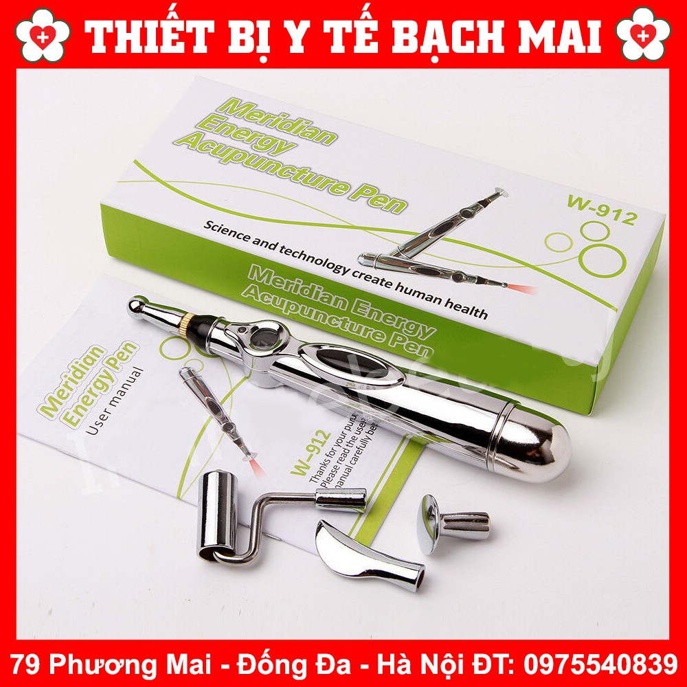 Bút Xung Huyệt Laze 5 Đầu Dò DR PEN W-912