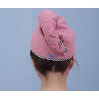 Mũ quấn tóc POÊMY SỌC GÂN KT 23x65cm