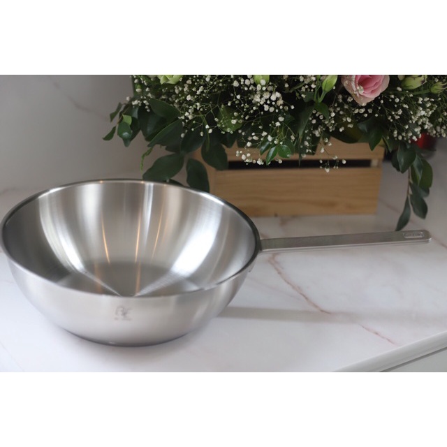 Chảo xào inox 28cm sâu lòng behome-304