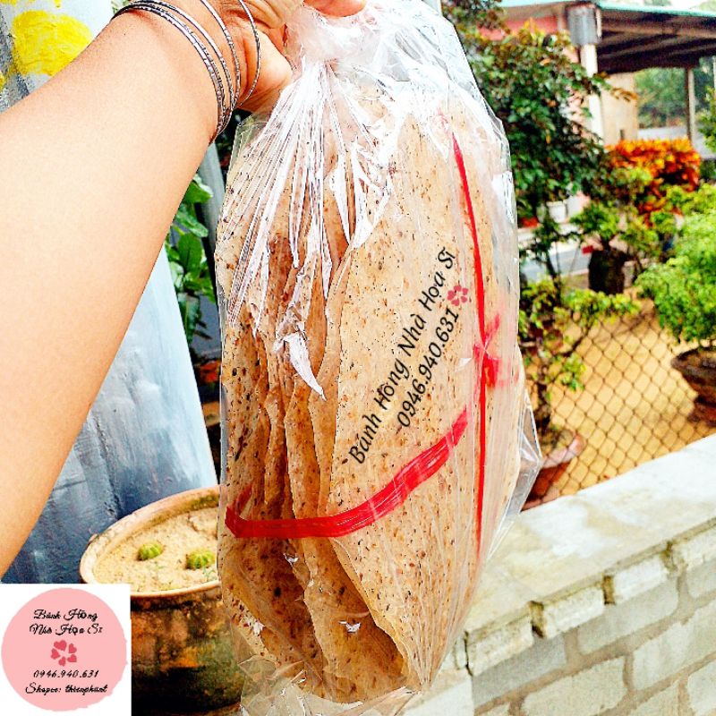 Bánh tráng nước dừa Tam Quan Bình Định loại 1 size 30cm.