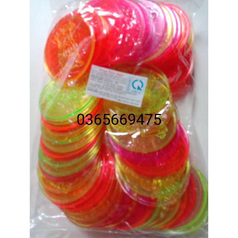 Bịt 500g đồng xu nhựa có 3 size