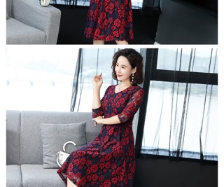Váy ren hàng qccc đẹp hơn hình