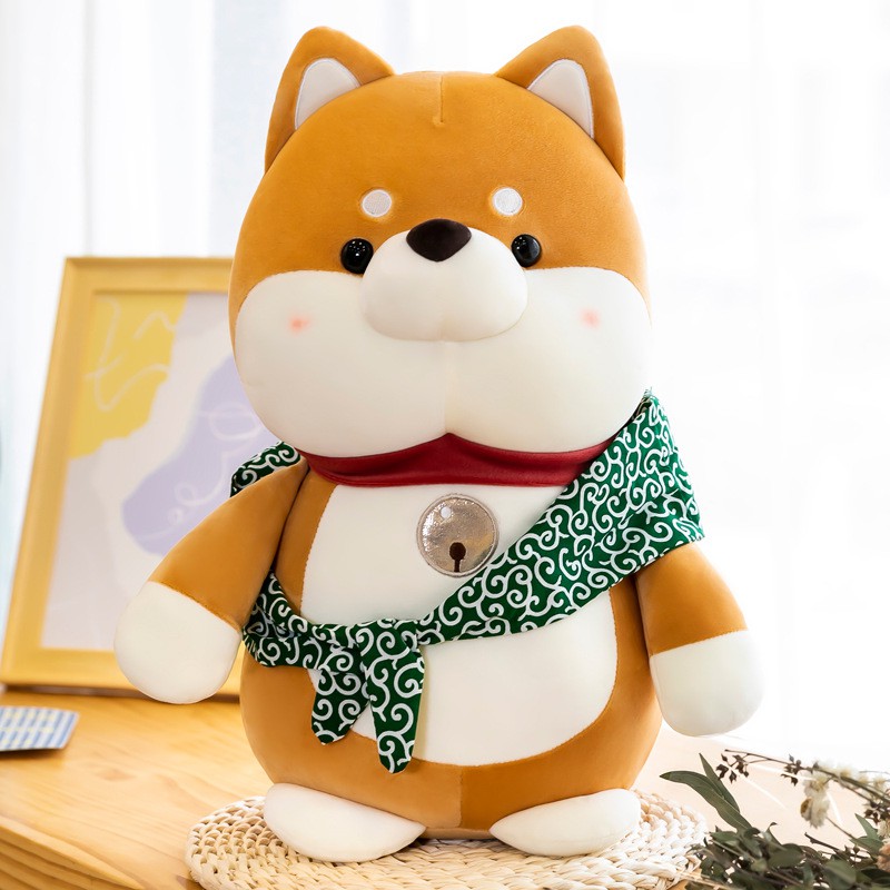 Mới Thú Nhồi Bông Hình Chú Chó Shiba Inu Đáng Yêu