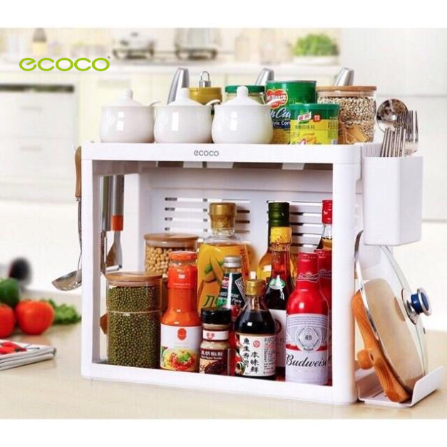 Kệ gia vị kèm cắm dao thớt ECOCO 1704 QH's