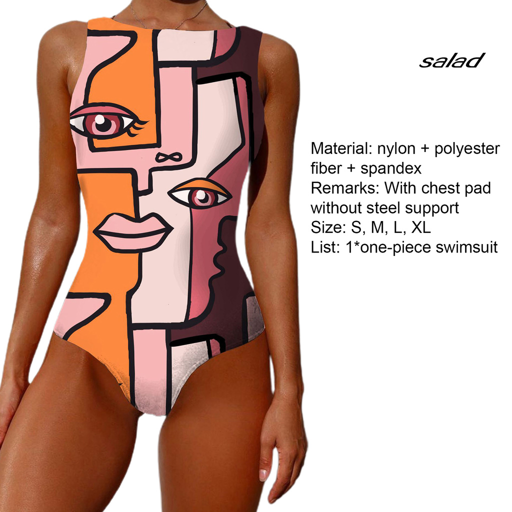 Đồ Bơi Một Mảnh In Họa Tiết Hoạt Hình Gợi Cảm Cho Nữ | BigBuy360 - bigbuy360.vn