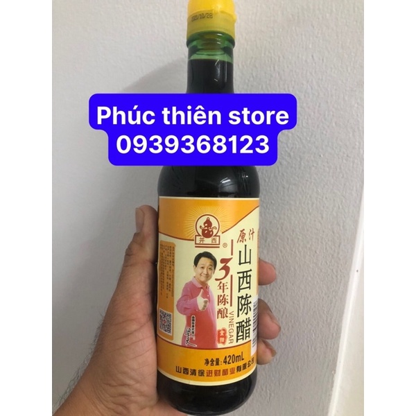 Giấm Đen/ Giấm Trần Trung Quốc 420ml