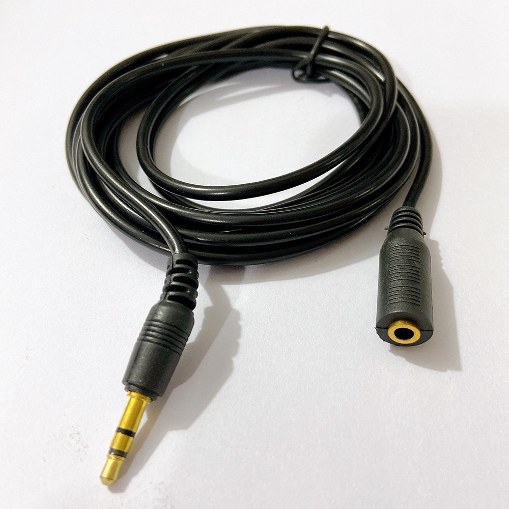 Cáp nối dài tai nghe loa âm thanh audio aux jack 3.5mm dây dài 1.5m, 3m, 5m cho điện thoại máy tính laptop máy nghe nhạc