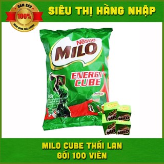 Kẹo Milo Energy Cube Thái Lan 100 viên (275g)