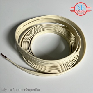 Dây loa Monster Super Flat Mini bãi Mỹ