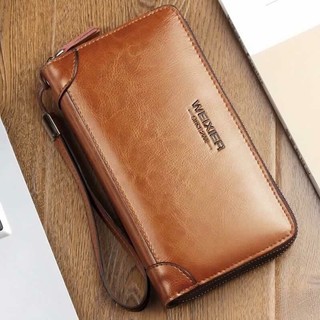 Ví/Bóp Cầm Tay Nam Nữ Cao Cấp WEIXER (Kích Thước Ví:20 x 12 x 5cm).