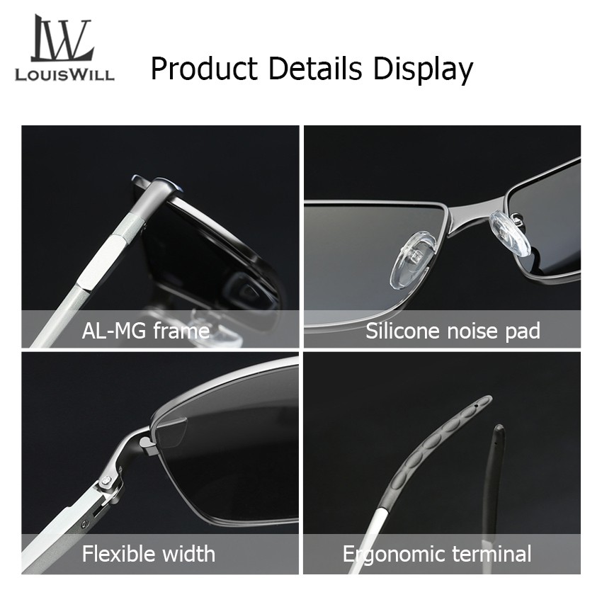 Kính Mát LouisWill Chống Tia Uv400 Cho Nam | BigBuy360 - bigbuy360.vn