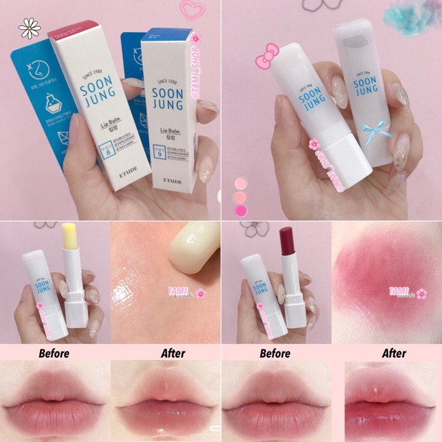 SON DƯỠNG ETUDE HOUSE SOONJUNG LIP BALM ( CÓ BILL )