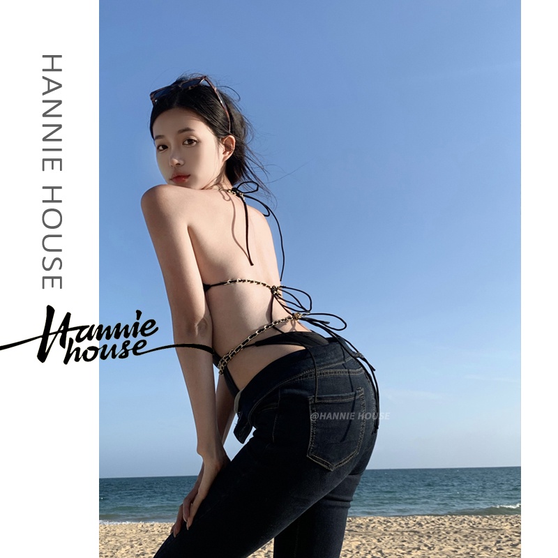 Bộ đồ liền thân phối dây xích thời trang dành cho nữ | BigBuy360 - bigbuy360.vn