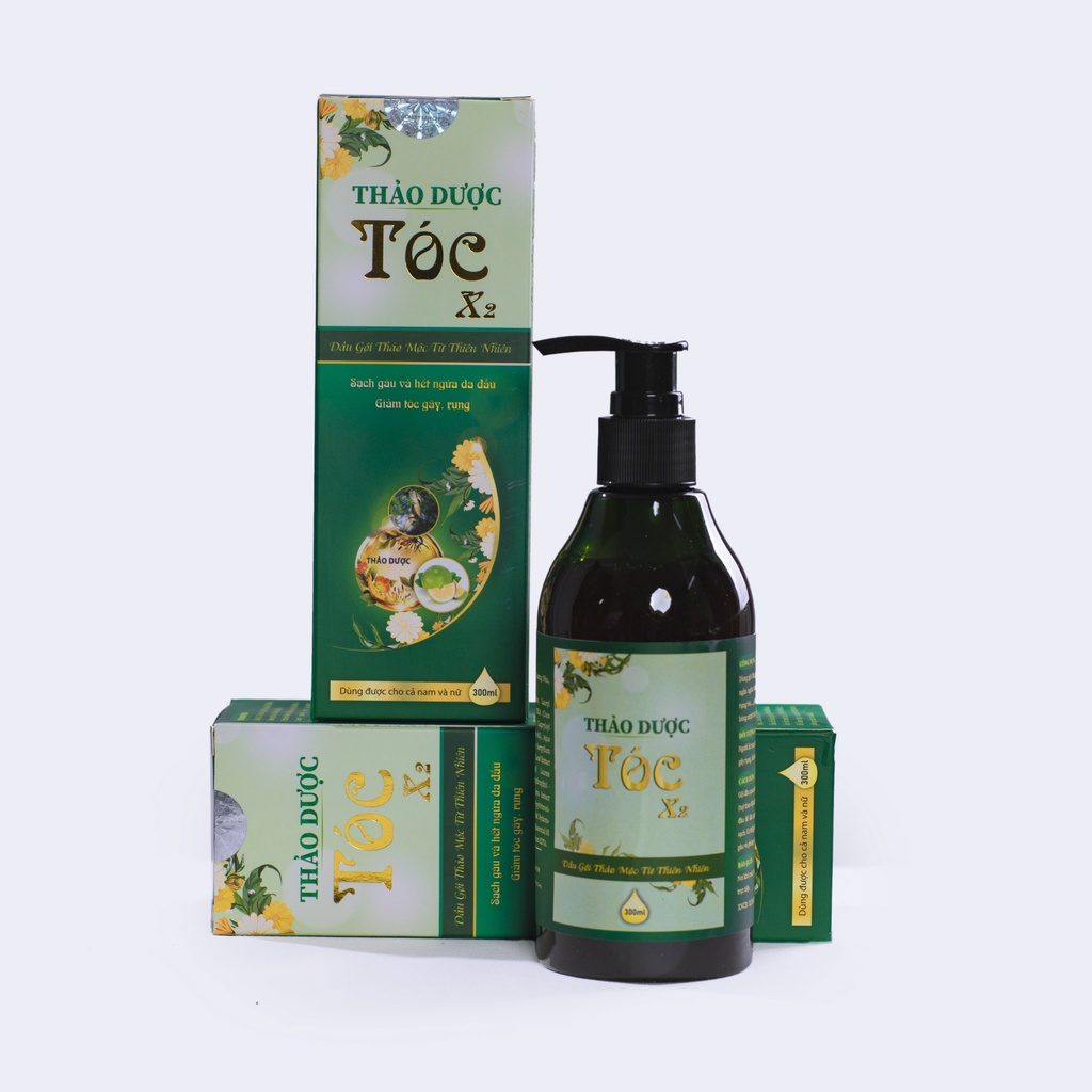 Dầu gội đầu thảo dược thiên nhiên ngăn rụng tóc, giảm ngứa, kích thích mọc tóc chai 300ml - Đông Y Lan Chi
