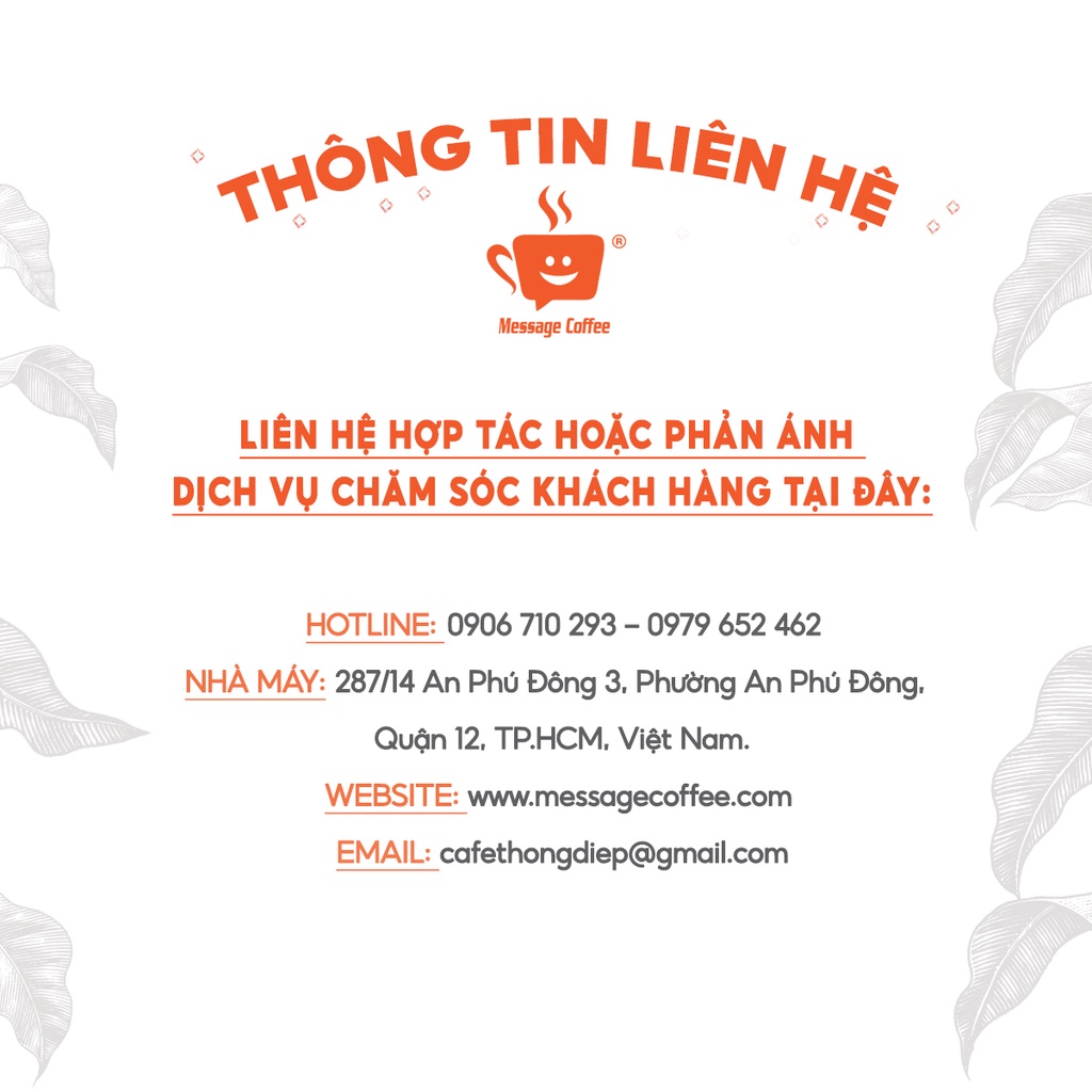 Cà phê nguyên chất Robusta Red Honey rang mộc thượng hạng, ca phe hạt pha máy, cafe pha phin thơm ngon từ Message Coffee