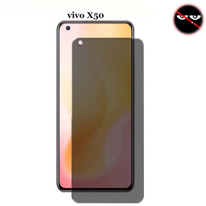 Kính Cường Lực Bảo Vệ Màn Hình Chống Nhìn Trộm Cho Vivo Z5X 2020 V19 Neo X50 Y70S