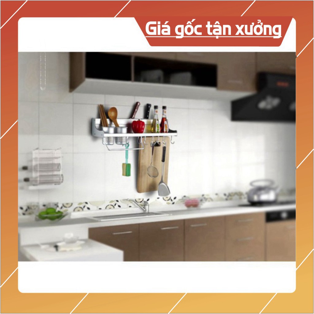 Kệ bếp gia vị có khe cắm dao KAILANG 51cm