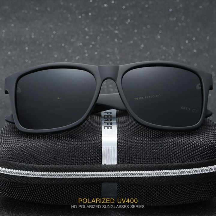 Mắt kính phân cực polarized chống chói, chống tia UV, kính mát nam PERFE - Mã số: MK1905