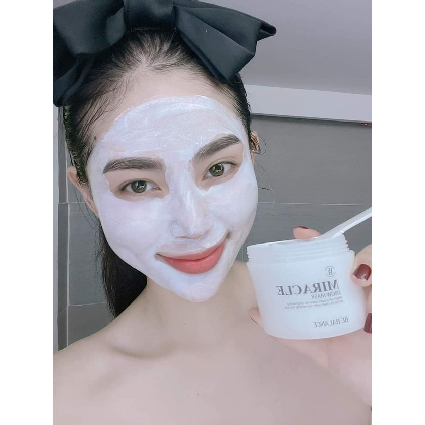 BEBALANCE Mặt Nạ Ủ Trắng SNOW MASK