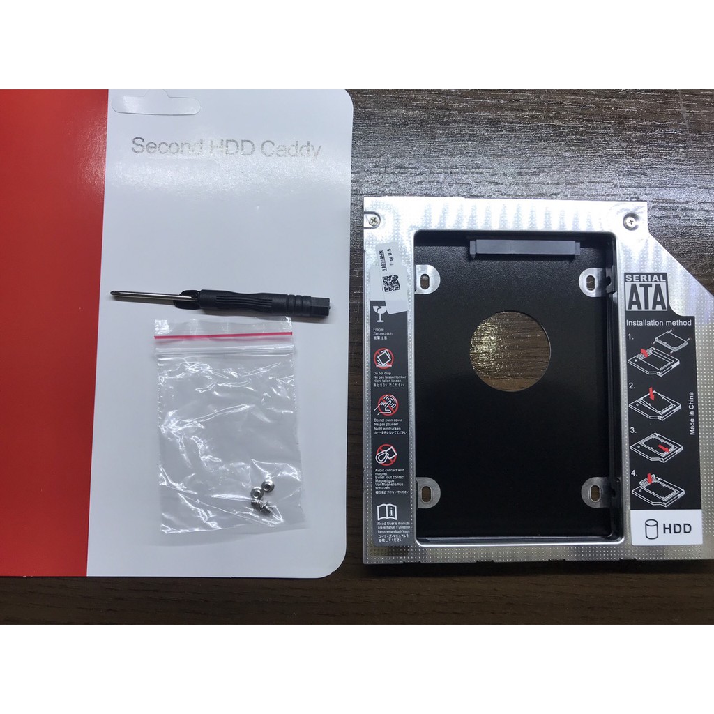 Caddy Bay HDD SSD SATA 3 9.5mm/12.7mm - Khay Ổ Đĩa Cứng Thay Thế Ổ DVD | BigBuy360 - bigbuy360.vn
