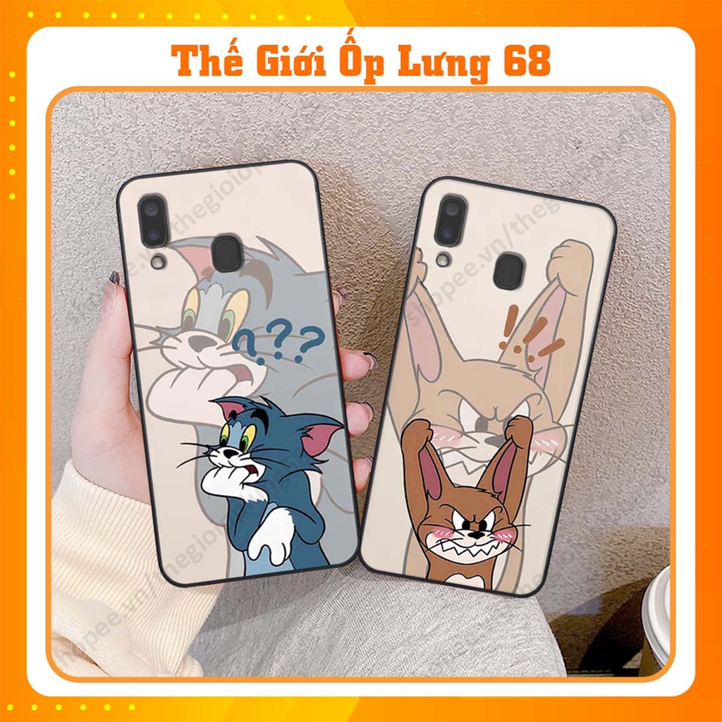 Ốp lưng Samsung A20 / A30 ốp điện thoại mèo tom. chuột jerry siêu cute