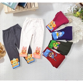 Quần Legging Dài Và Áo Croptop Bé Gái Vải Zip Chất Lượng Cao