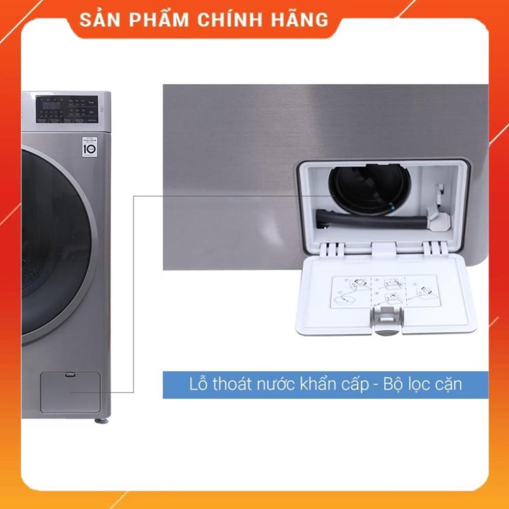 [ VẬN CHUYỂN MIỄN PHÍ KHU VỰC HÀ NỘI ] Máy giặt LG lồng ngang 8kg FC1408S3E, Hàng chính hãng - BH 24 tháng BM