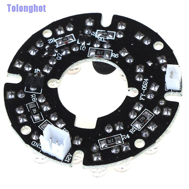 Bảng Đèn Hồng Ngoại 850nm Ir Led 24 Lỗ Chất Lượng Cao