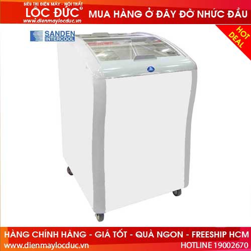 TỦ ĐÔNG MINI SANDEN INTERCOOL 142 LÍT SNC-0145 HỢP KIM (R290A)