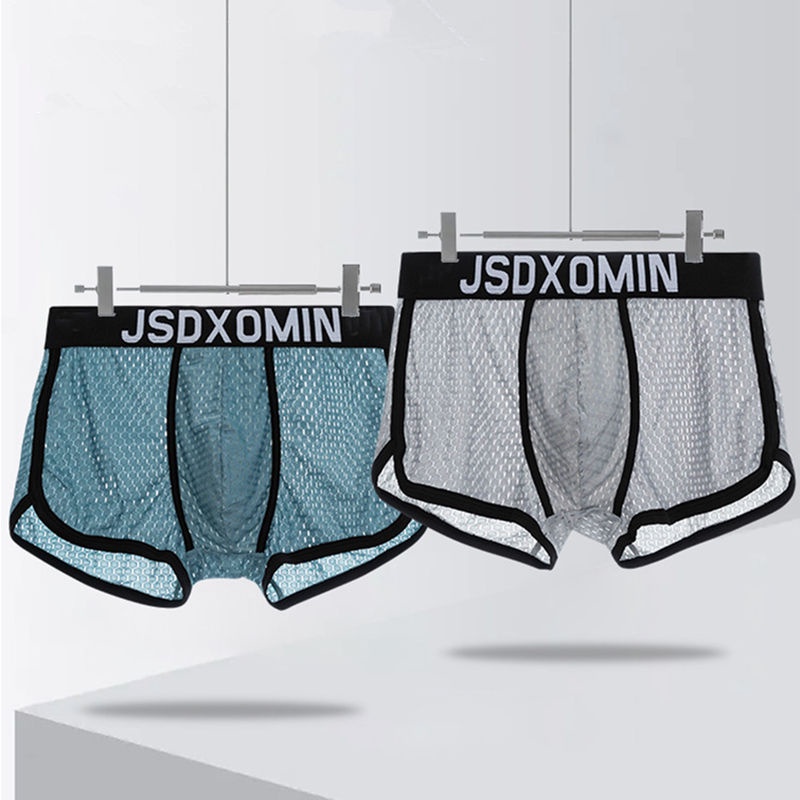 Quần Lót Boxer Dạng Lưới Thời Trang Mùa Hè Cho Nam Giới