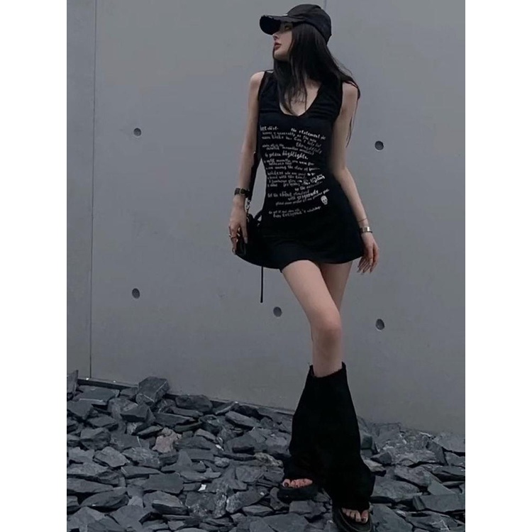 Đầm Hai Dây Ôm Dáng Co Giãn In Họa Tiết Thời Trang Mùa Hè Dành Cho Nữ