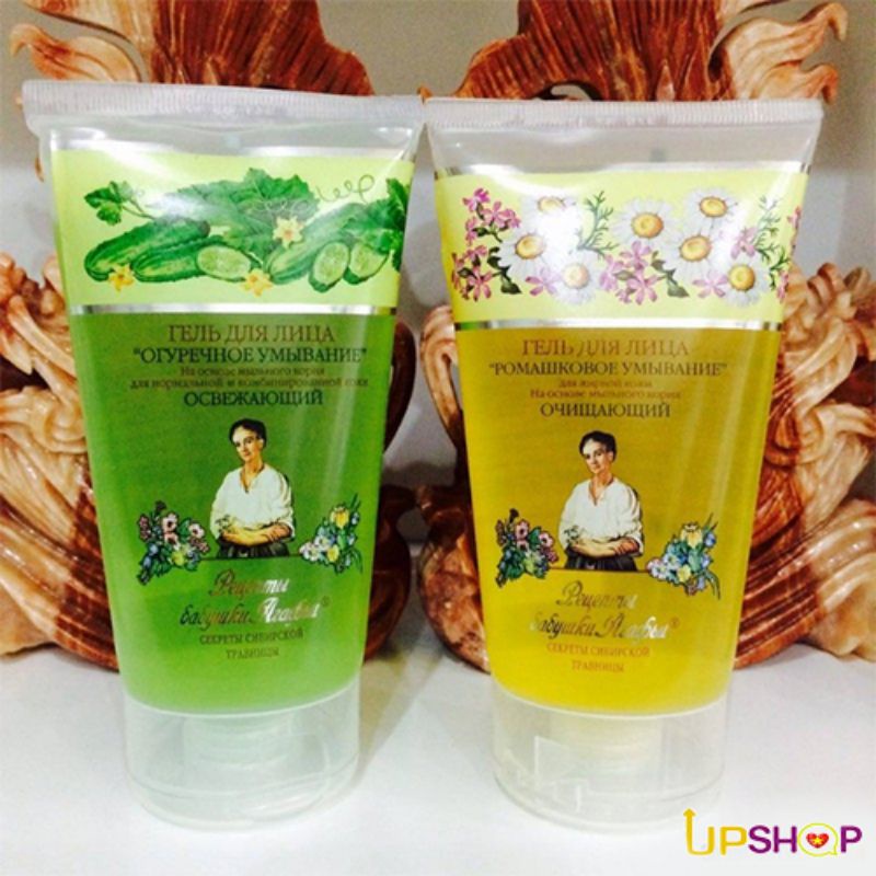Sữa rửa mặt bà già Nga dưa leo, hoa cúc 150 ml của Nga