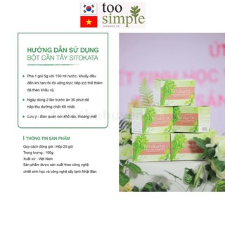 1 gói 5gr Bột cần tây sitokata
