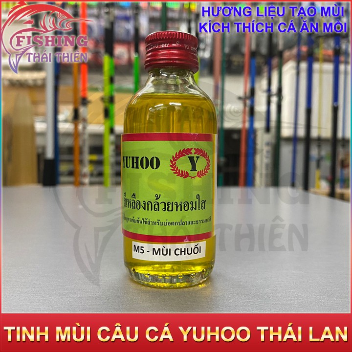 Tinh mùi câu cá, hương hổ, chuối, dừa, dứa, vani, sầu riêng thái lan