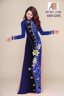 Vải áo dài lụa nhật. 250k/áo; 350k/bộ