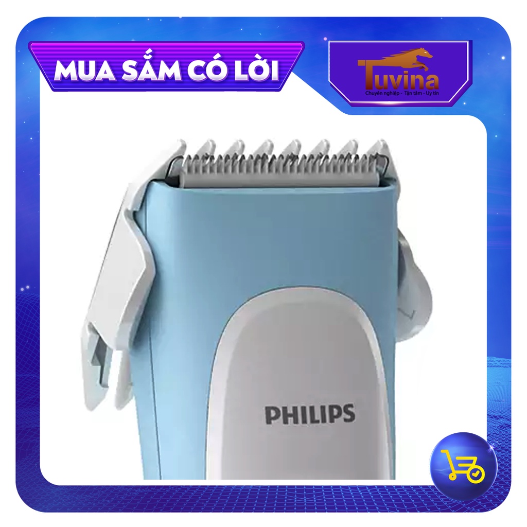Tông Đơ Cắt Tóc Cho Bé Philips HC1055 - Hàng Chính Hãng (Bảo Hành Toàn Quốc 2 Năm)