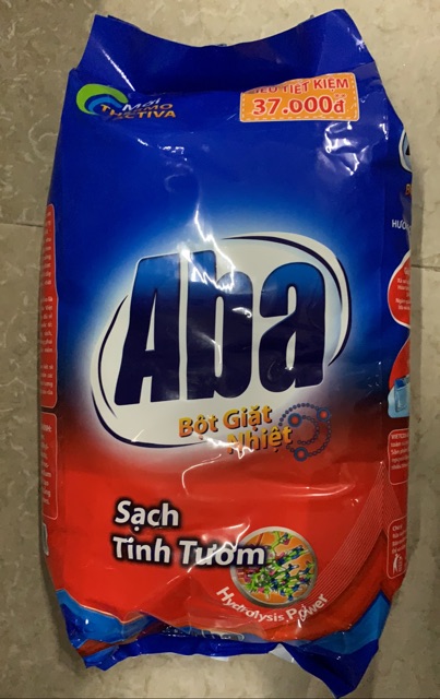 Bột Giặt nhiệt ABA 6kg Sạch Tinh Tươm