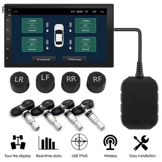 Hệ thống theo dõi áp suất lốp xe hơi kết nối usb 3.0 tpms cho android