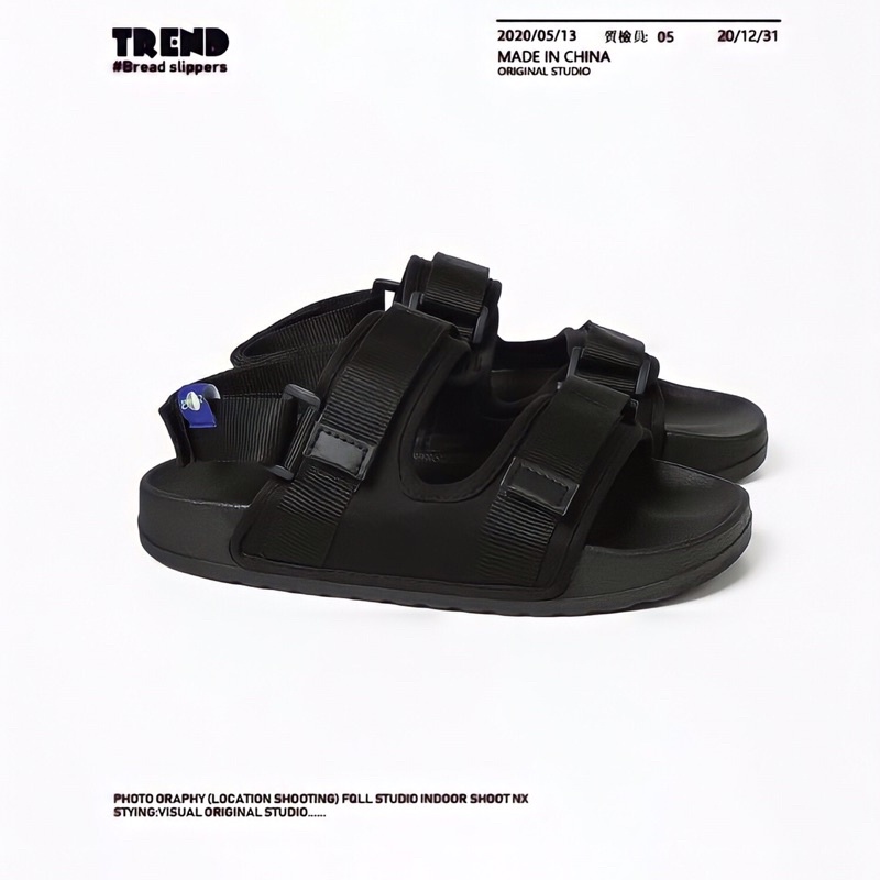 Sandal 2 màu basic đi học đi chơi đều đẹp