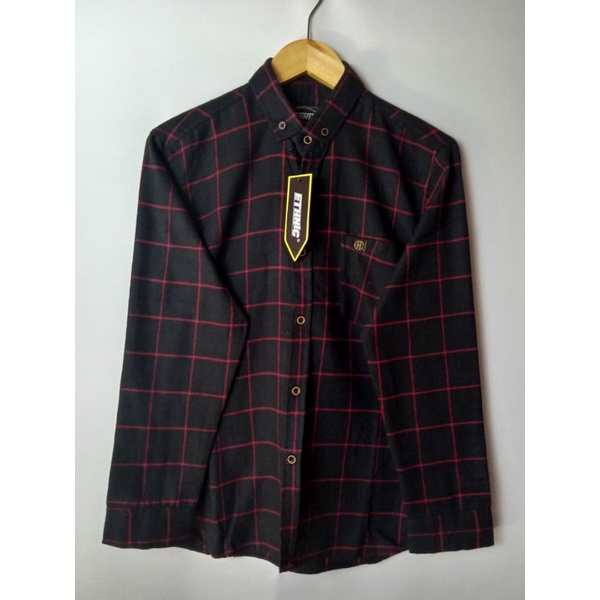 Áo Sơ Mi Flannel Dài Tay Nhập Khẩu Cao Cấp Kẻ Sọc Caro - Hộp Mới Nhất Cho Nam