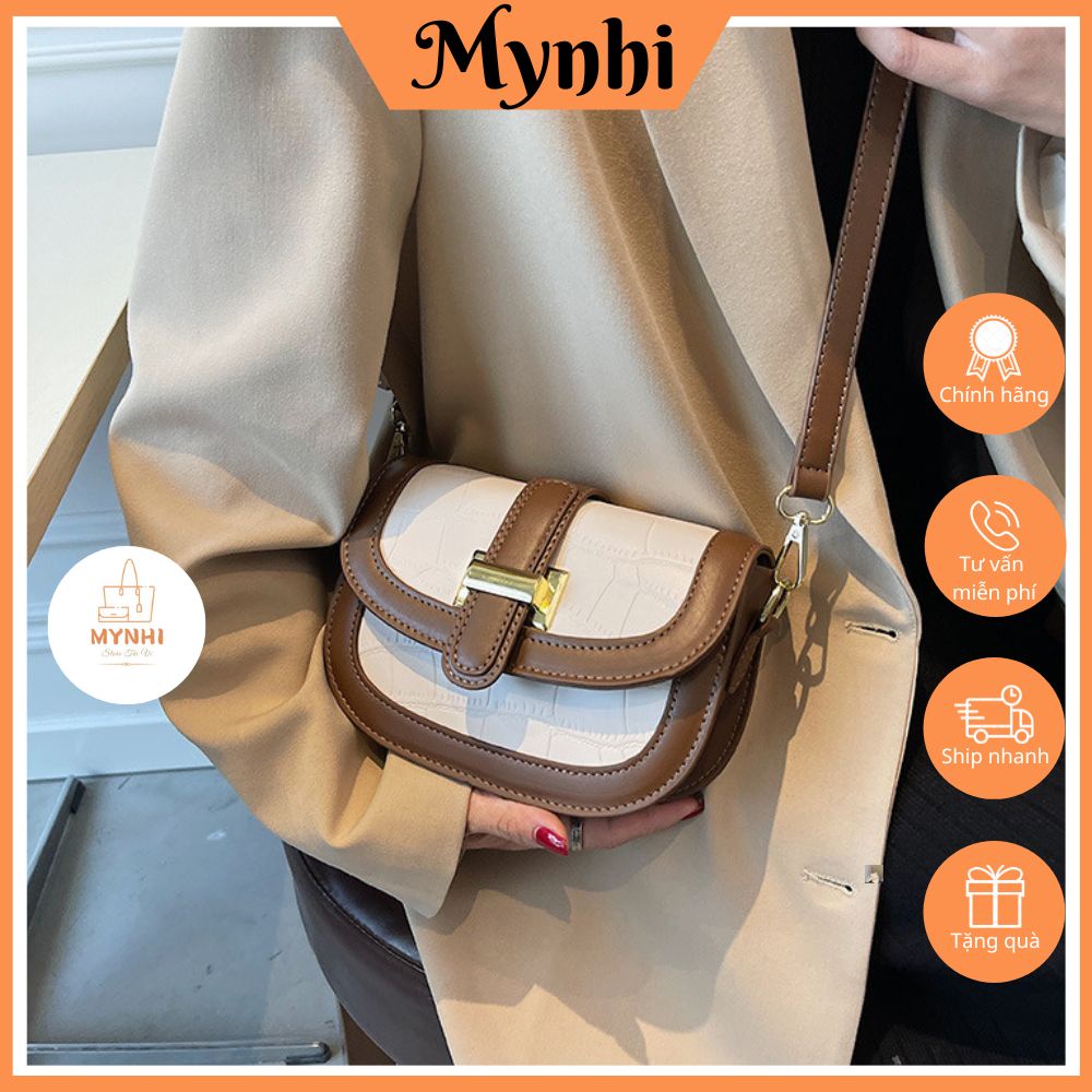 Túi đeo chéo da rắn thời trang phong cách dành cho nữ SHOPMYNHI SMN265