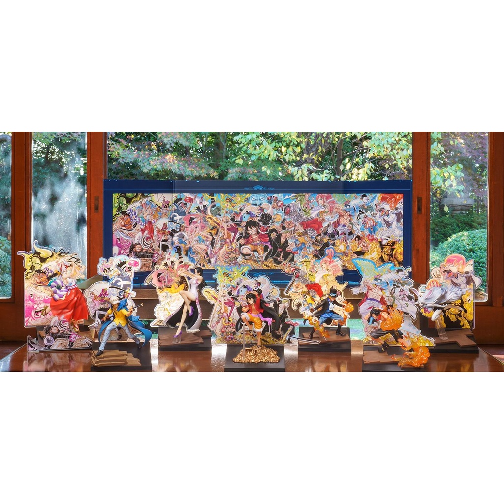 Mô hình One Piece Chính hãng - Monkey D. Luffy - Ichiban Kuji - One Piece WT100 Memorial Eiichiro Oda Draws 100