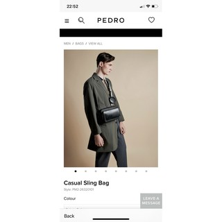 Túi nam Perdro da đẹp xịn
