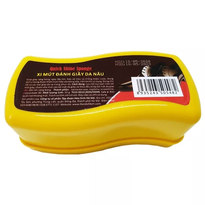 Xi mút vệ sinh đánh bóng giày da nhanh Hando 50g
