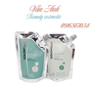 Thuốc Duỗi (Ép) Tóc - Thuốc uốn Tóc Nóng Goldwell 400ml X 2