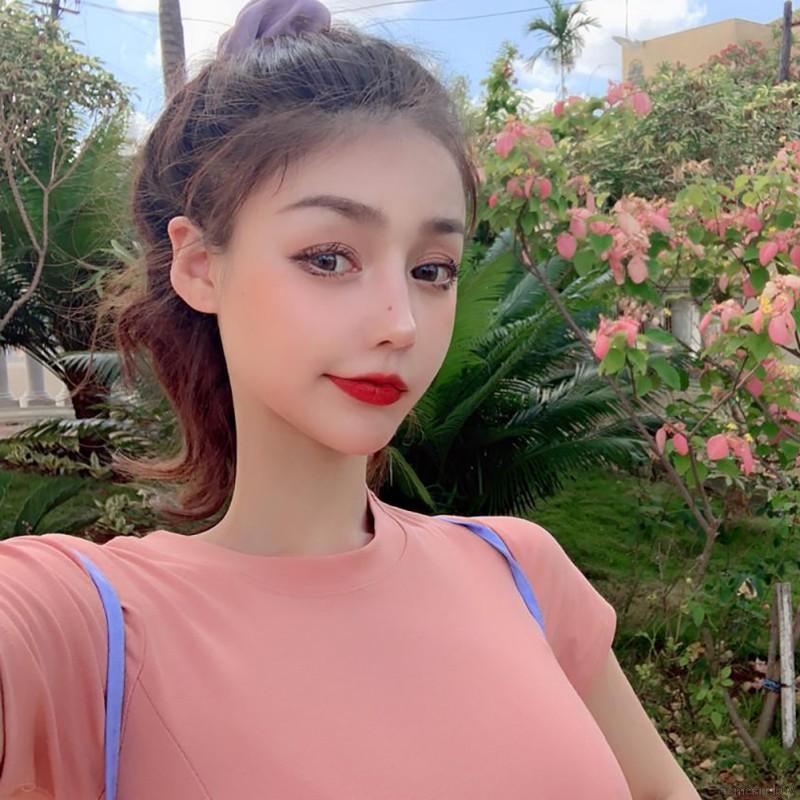 Đầm Tay Ngắn Cổ Tròn Thiết Kế Đơn Giản Hợp Thời Trang | BigBuy360 - bigbuy360.vn