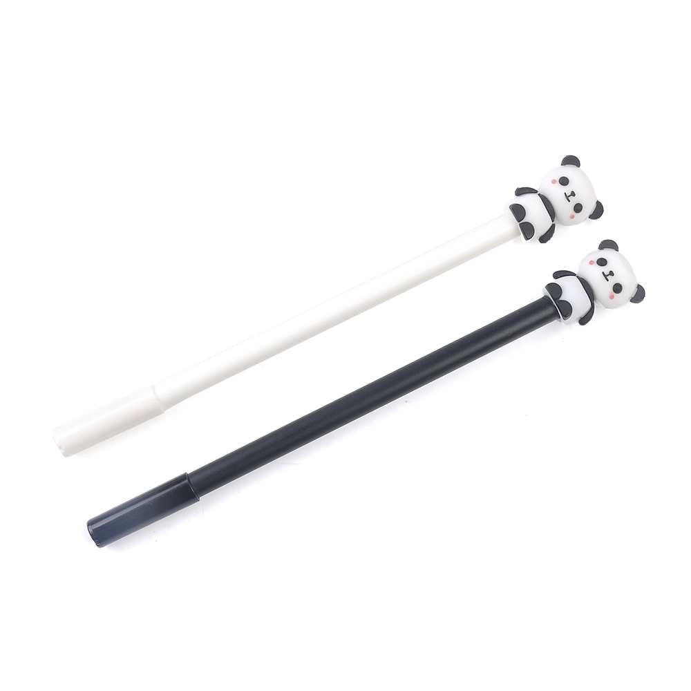 Bút gel màu đen 0.5 mm hoạt hình gấu trúc đáng yêu