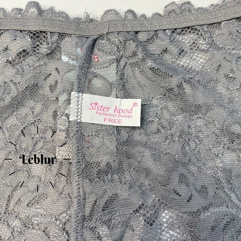 Quần lót ren xuyên thấu cao cấp Thái Lan, chip Sisterhood co dãn cạp cao 1297, Leblur